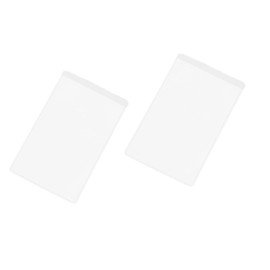 Leadigol 100PCS Plastic Insert Credit Card Holder,Card Holder Protective Sleeves,Top Open Clear Card Holders,Medicare Card Protector,for Credit Card Social Security Card Business Card