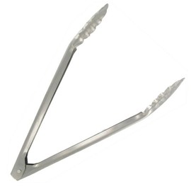 Adcraft XHT-12 12" Long, Extra Heavy Stainless Steel Utility Tong