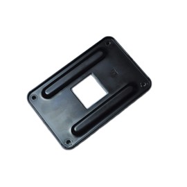 Durable CPU Heatsink Backplane 6#-32 Fixed Thread Bracket, Iron Plate with Good Heat Dissipation for AMD/AM4 Black