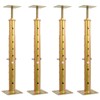 4Pack Adjustable Floor Jack,19" - 36" Telescoping Jack Post for