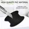 Door Protection 4 Set Black Carbon Fiber Truck Car Door