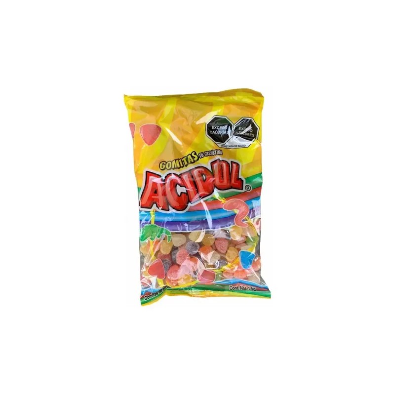 Gomitas Grandes Acidul 1 Kg