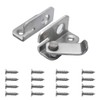 Jiozermi 4pcs SUS304 Stainless Steel Gate Latches Flip Door Latch