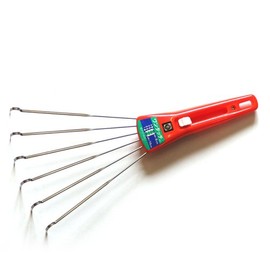 Cactus Mini Garden Rake No.8 Orange