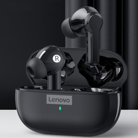 Lenovo LivePods LP1S True Wireless BT Headphone In-ear Sport Earbuds BT5.0 Chip Comfortable to Wear Long Endurance Time Black