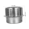 DOITOOL Stainless Steel Range Hood Vent Cover Outdoor Wall Exhaust