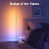 Govee RGBICW Smart Corner Lamp (Matter Compatible) Floor lamp:_Black