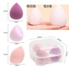 HAPVITAL Makeup Sponges, Set of 4, Multifunctional Makeup Puff Foundation