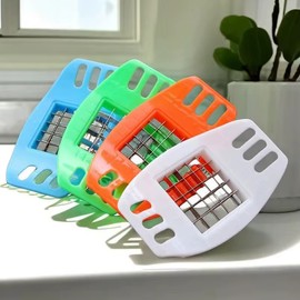 French Fries Potato Cutter for Home Kitchen – Multifunction Metal Vegetable Slicer Chopper for Fries, Potato Sticks & Quick Food Preparation