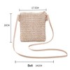 Straw Plait Small One Shoulder Slanted Bag Coin Purses Casual