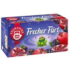Teekanne - Frecher Flirt Pomegranate and Blackberry Fruit Tea Bags 55g (20 Tea Bags)