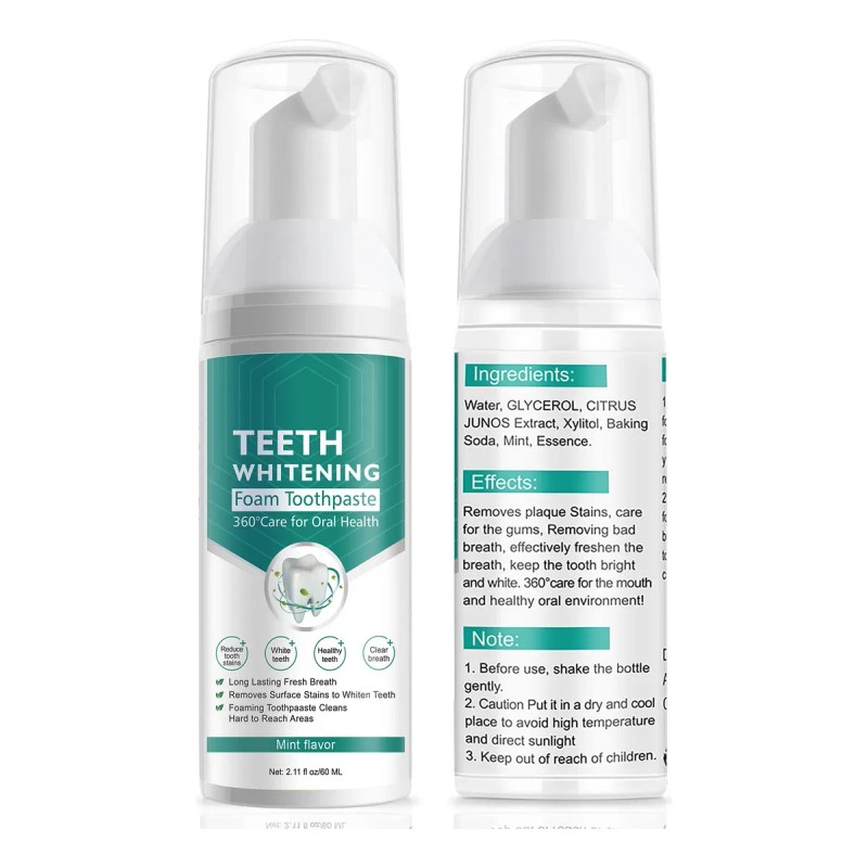 Pasta De Dientes Blanqueadora De Dientes Vogsig Citrus Bicar