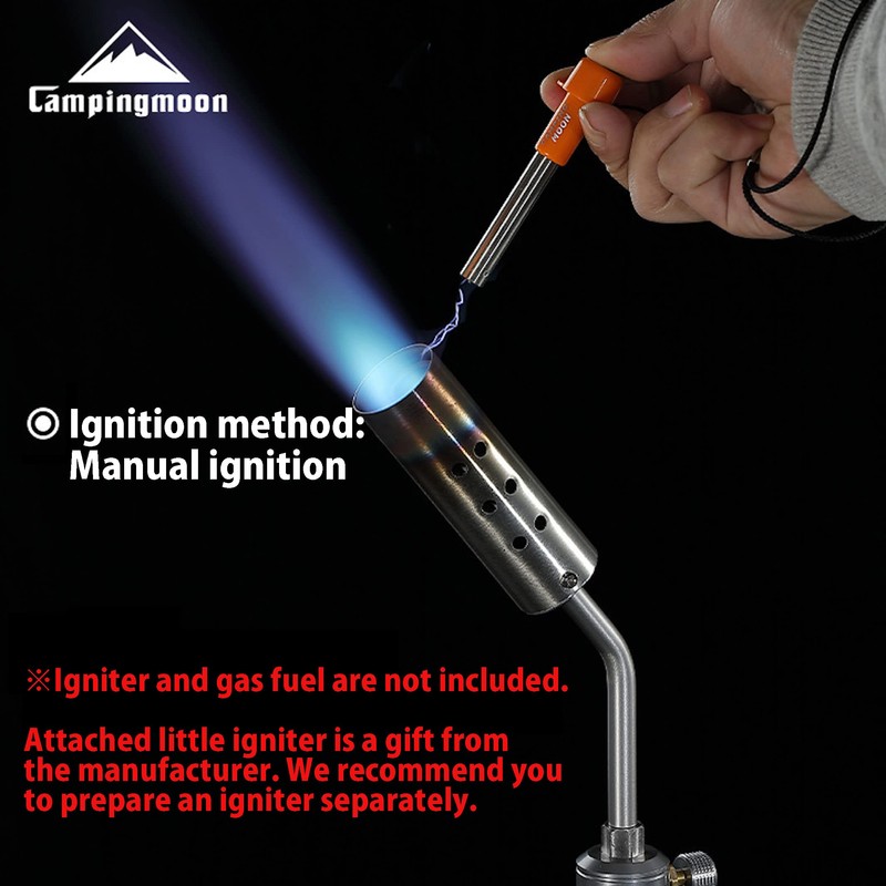 CAMPINGMOON Kitchen Cooking Torch Grill Torch Charcoal Starter with Flame
