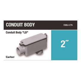 Carlon Lamson & Sessons E986J-CTN 2" Non Metallic Conduit Body Type LB