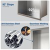 Qeke Stainless Steel Shower Niche 24" X 12", No Tile
