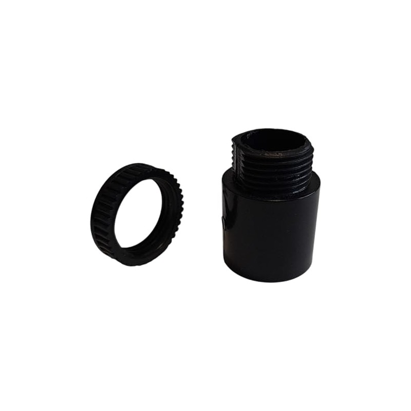 20mm PVC Male Conduit Adaptor Black– Pack of 2