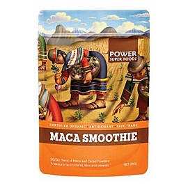 Power Super Foods Maca Smoothie Organic (Maca and Cacao 50/50) 250g