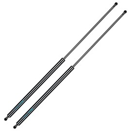 ARANA 36 inch 90Lb Gas Spring Shock Struts, ST360P90 36 inch 400N Undercover Parts Lift Support with 10MM Ball Socket for Tonneau Cover Truck Bed Cover Travel Trailer Snug Top Lid DIY Builds, 2 Pcs