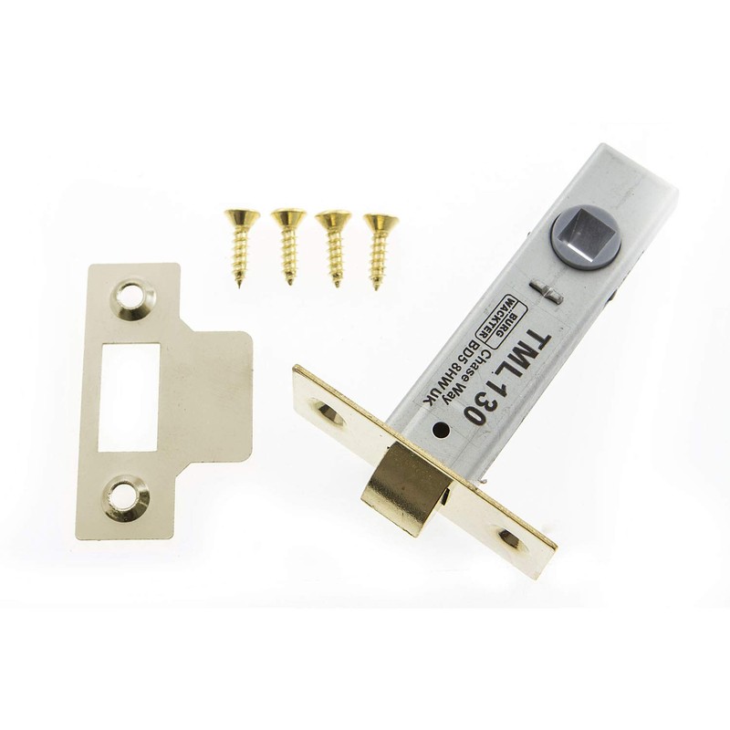 3.0 TUB Mort Latch Brass TML130