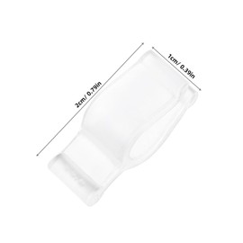 VICASKY 30pcs Pump Collar Clips for Cleansing Oil Lotion Bottles PP Cosmetic Dispenser Pump Head Accessories Leakproof Easy Installation for User Convenience