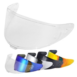 VCOROS RF-1400 Helmet Visor Replacement Face Shield Accessories Compatible with RF1400/CWR-F2/Z8/NXR2/X-Spr Pro Helmets(Clear)