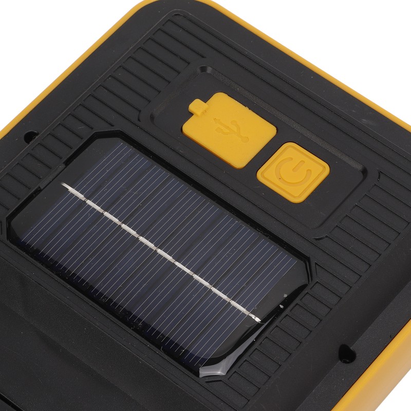 Solar Camping Lantern LED Hard Light Emergency Lights USB Charging