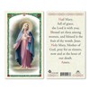 San Francis Imports Hail Mary Full of Grace Laminated Holy