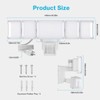 Olafus 130W Motion Sensor Outdoor Light Plug in, Motion Flood