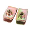 60Pcs U Nut Clip Kit Strong Rust Resistance High Elasticity