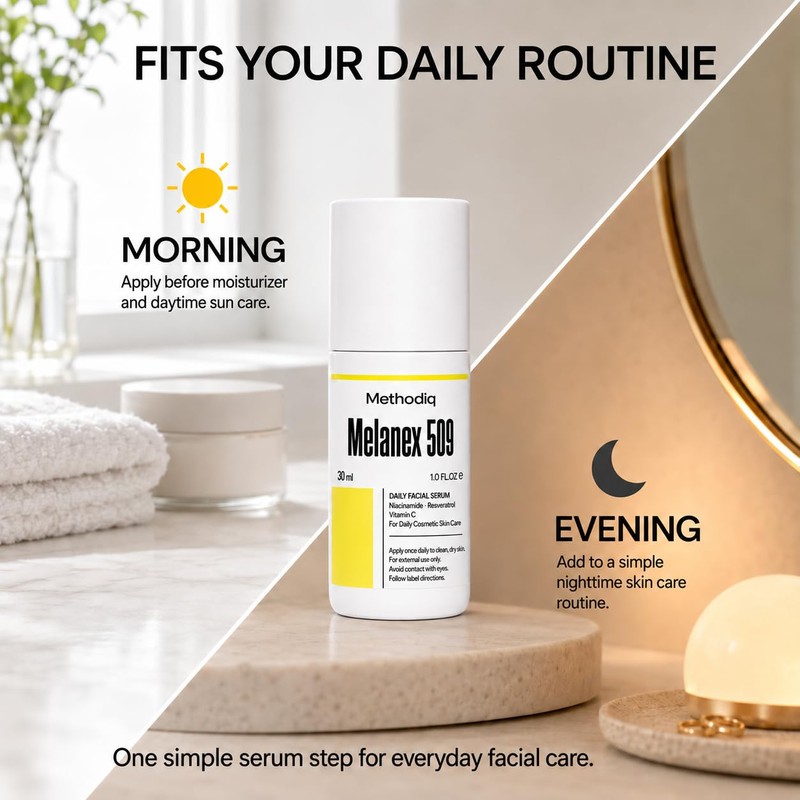 Melanex 509 Facial Serum with Niacinamide and Vitamin C, 30ml