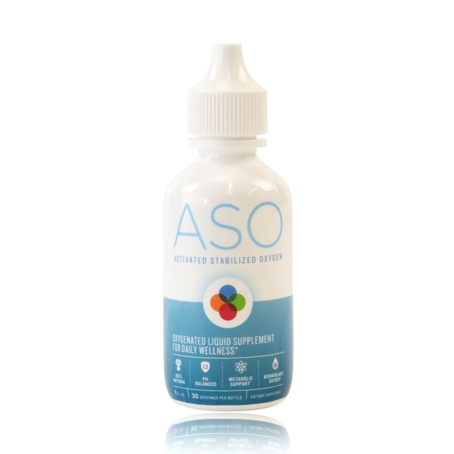 ASO 35% 350,000ppm Activated STABILIZED Liquid Oxygen 2 OZ Bio-Available Oxygen-Enhanced Formula