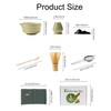 Matcha Whisk Set, 7 PCS Japanese Household Ceramic Matcha Kit