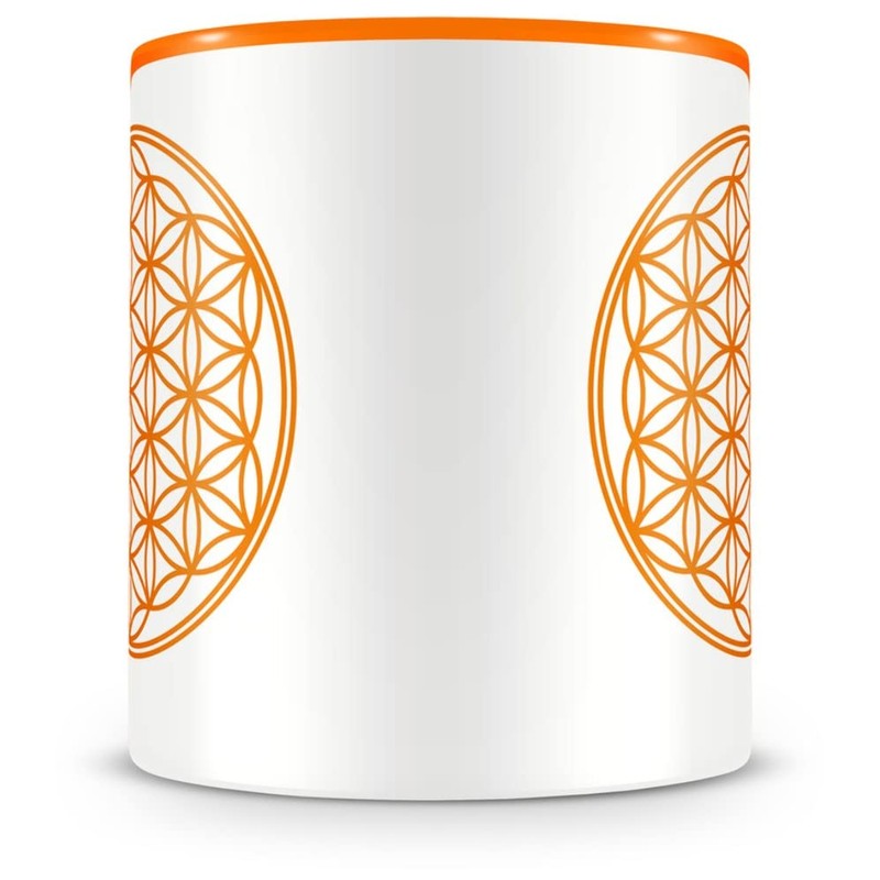 Samunshi® Flower of Life Coffee Cup Height 95 mm /