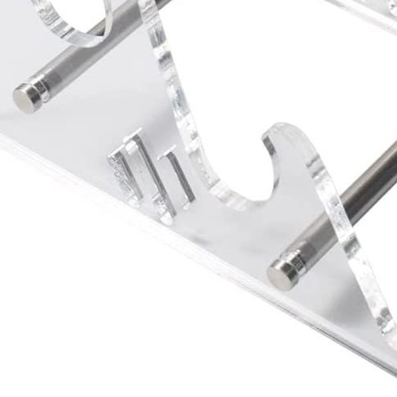 Keyboard Storage Stand Removable Clear Acrylic Heightening Tilt Mechanical Keyboard