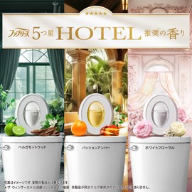Febreze 【Bulk Purchase】 Deodorant Air Freshener for Toilet Bergamot Wood Refill Case 6.3mL + Refill 6.3mL x 2 pieces x 2