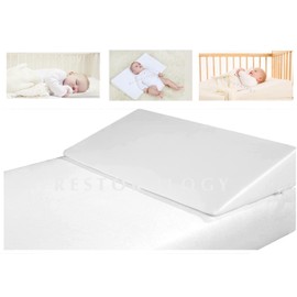 BUY ALL HERE Universal Cot Bed Baby Nursing Pillow, Multi-Purpose Support for Feeding, Ergonomic Design, Hypoallergenic Materials, Removable Washable Cover, Size 70X33X7.5 CM