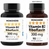 MONOHERB Vitamin B2 300 mg Riboflavin - Against Migraine -