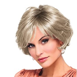 Raquel Welch Captivating Canvas Chin Length Layered Wig by Hairuwear, Average Size Cap, RL16/22SS Iced Sweet Cream