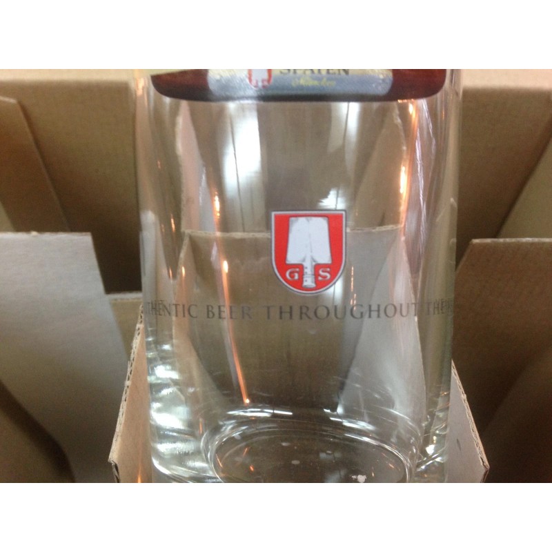 rastal New Rastal Spaten 0.5 Liter Beer Glass Lot of