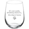 MIP 17 oz Stemless Wine Glass Funny It's not really