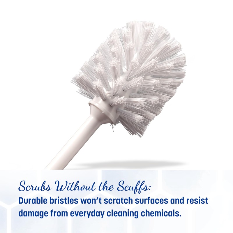 Sparta Flo-Pac Toilet Bowl Brush for Commercial Restrooms, Heavy Duty