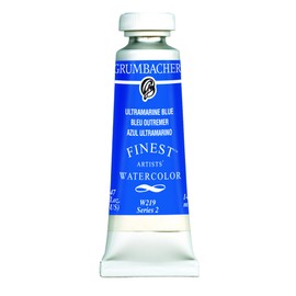 Grumbacher Finest Watercolor Paint, 14 ml/0.47 oz, Ultramarine Blue