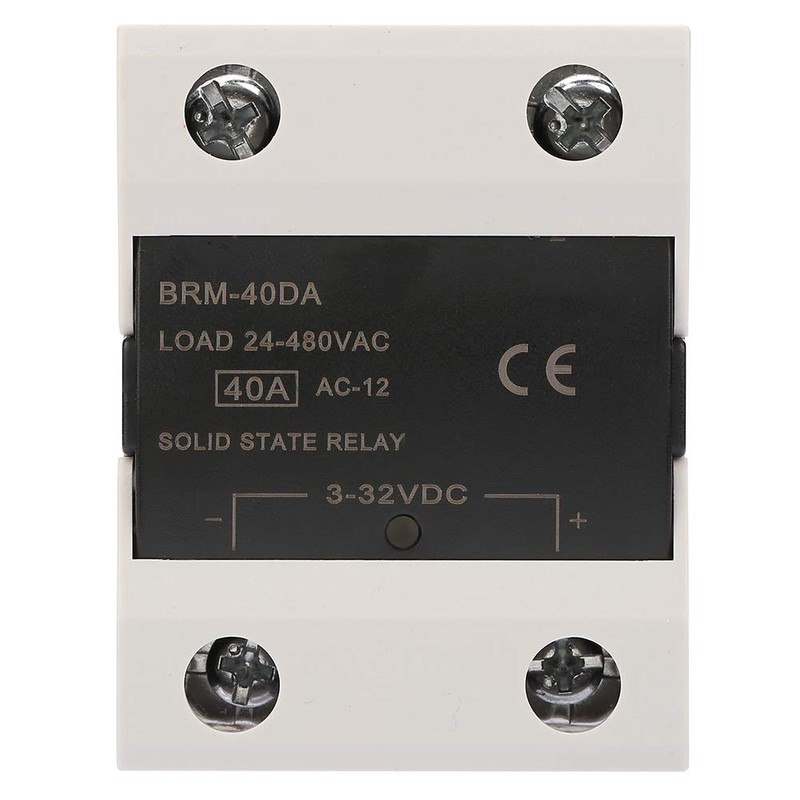 Garosa SSR 24-480V AC Solid State Relay SSR BRM-40DA Load