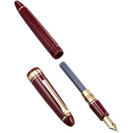 Sailor Fountain Pen Profit Casual Gold Trim Red Extra Fine Point 11-0570-130