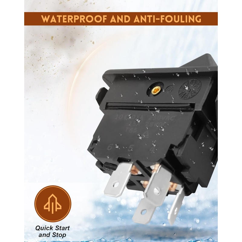 Nahntaipy Vacuum Switch 5140058-09 Fit for DeWalt Vacuum DCV580 DCV581H