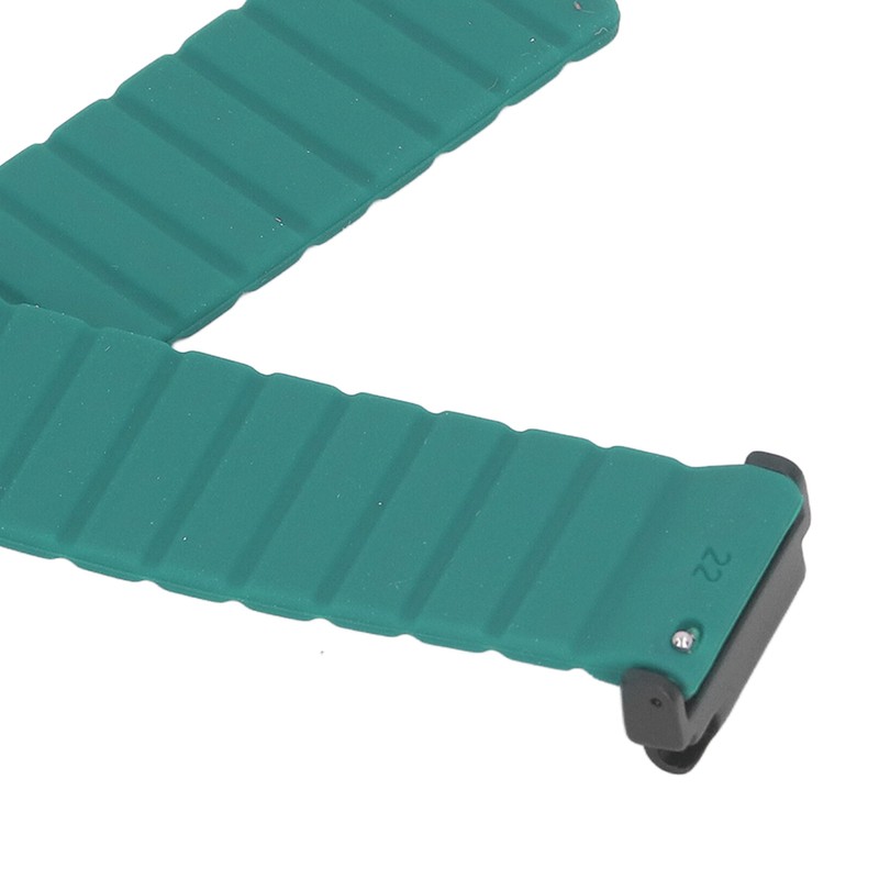 Silicone Replacement Watch Band Adjustable Magnetic Silicone Watch Strap for
