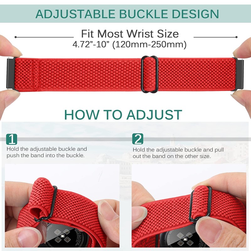 Runostrich Nylon Quick Release Watch Band, 20mm/22mm, Watch Strap, Wristwatch
