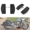 Areyourshop Motorcycle Front/Rear Footboards Floorboard for Honda Shadow Aero 750