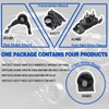 Engine Motor Mount Set & Transmission Left Mount Compatible with