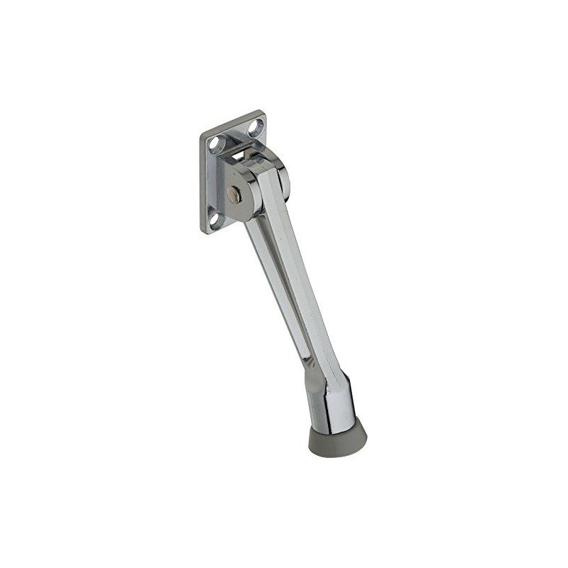 National Hardware N184-234 V239 Kickdown Door Stop in Chrome